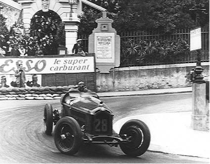 Tazio Nuvolari avec la Scuderia Ferrari
